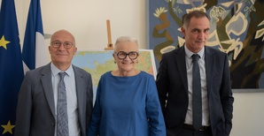 Gilles Giovannangeli, Françoise Gatel et Gilles Simeoni. crédit photo «Collectivité de Corse » Gilles Giovannangeli, Françoise Gatel et Gilles Simeoni. crédit photo «Collectivité de Corse »