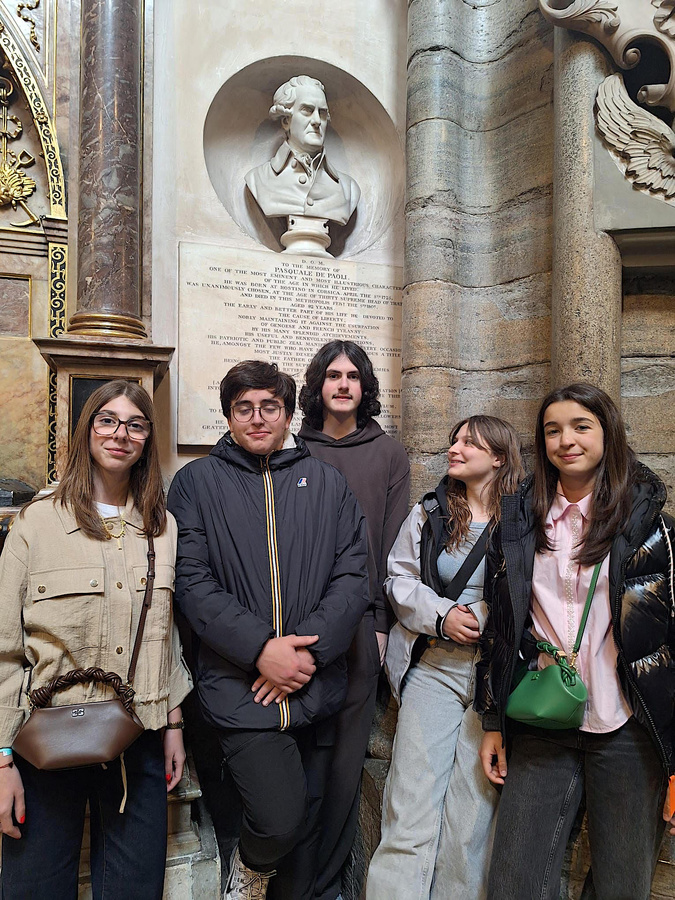 Sur les traces de Pascal Paoli : les collégiens de Moltifao ont découvert Londres Sur les traces de Pascal Paoli : les collégiens de Moltifao ont découvert Londres