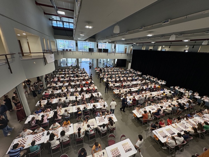 Ajaccio : 620 élèves réunis pour le 5e championnat scolaire d’échecs Ajaccio : 620 élèves réunis pour le 5e championnat scolaire d’échecs