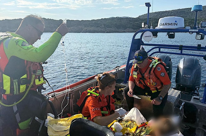 (Photo Les Sauveteurs en Mer - Centre SNSM Propriano)