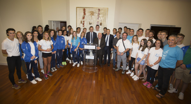 Les participants et médaillés aux Jeux des Iles 2016 reçus à la CTC Les participants et médaillés aux Jeux des Iles 2016 reçus à la CTC