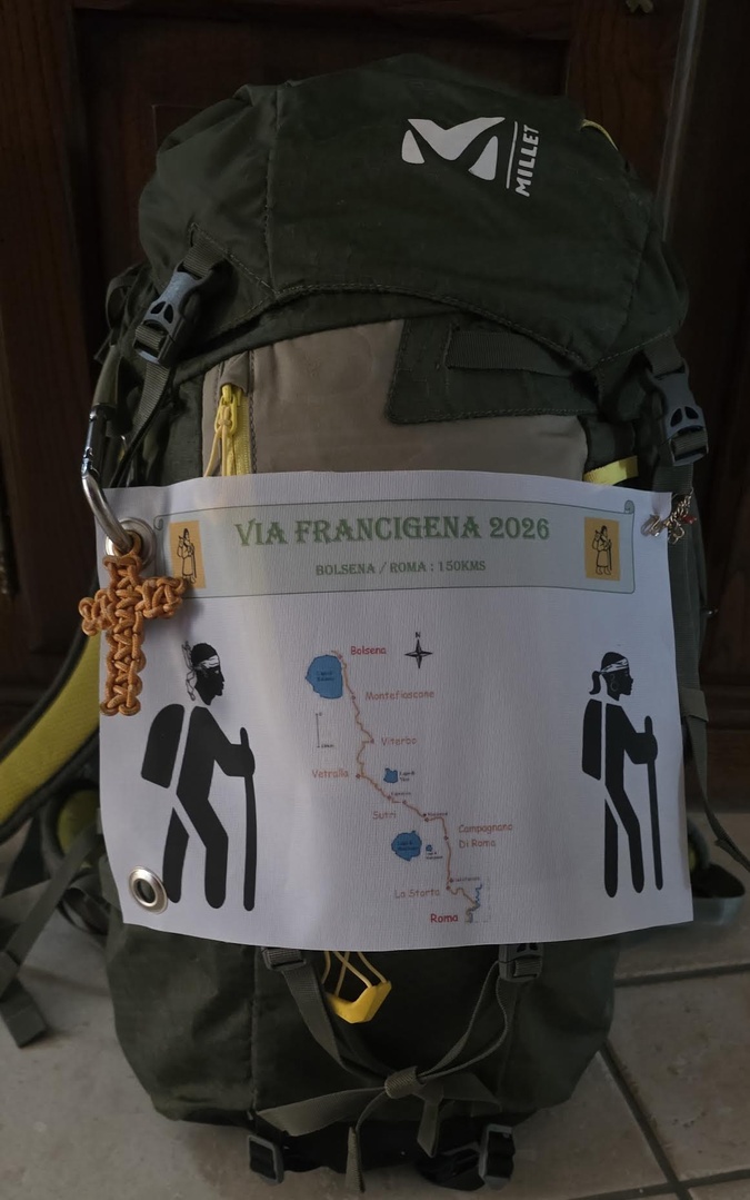 Bastia - Angélique et Stéphane : 206 km à pied sur la Via Francigena pour rejoindre Rome