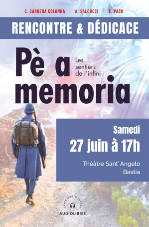 Livre et fresque musicale : « Pè a Mémoria, les sentiers de l’infini » de Catherine Cardera Colonna, Angeo Salducci et Charles Pach.