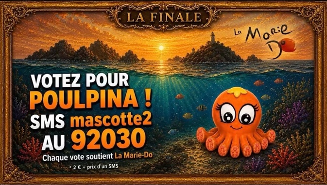 Trois mascottes en finale pour incarner La Marie-Do