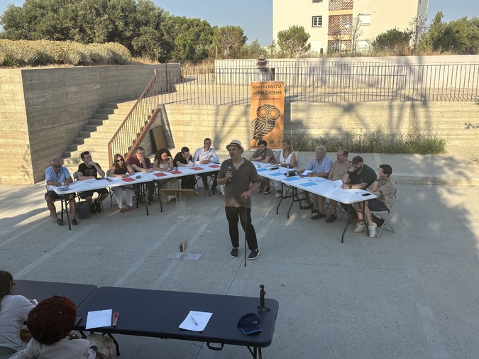 Les deux équipes lors des joutes. A l'extreme droite, Marc-Antoine Leonelli, prix junior. Les deux équipes lors des joutes. A l'extreme droite, Marc-Antoine Leonelli, prix junior.