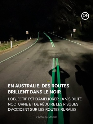 Le marquage fluorescent c'est en Australie. Chez nous, on n'a besoin que de peinture blanche… Le marquage fluorescent c'est en Australie. Chez nous, on n'a besoin que de peinture blanche…