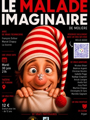 Furiani : « Le malade imaginaire » de Molière sur la scène de U Paradisu