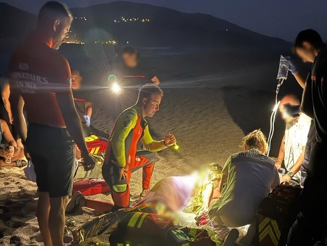 Quatre adolescents sauvés de la noyade à Propriano : importante mobilisation des secours à Capu Laurosu Quatre adolescents sauvés de la noyade à Propriano : importante mobilisation des secours à Capu Laurosu