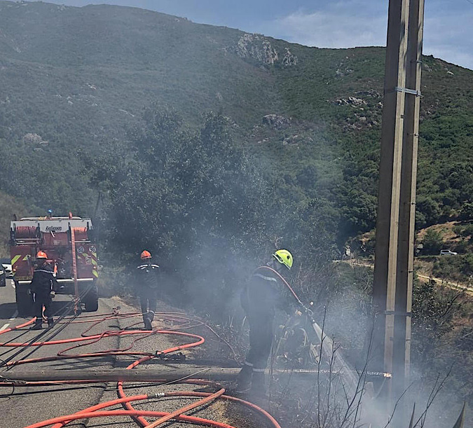 Haute-Corse : deux incendies se déclarent à Olmeta-di-Tuda et Biguglia