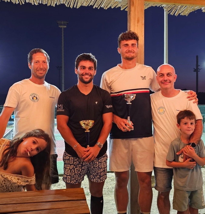 Tennis à Bonifacio - Victoires de Branger et Casimiri à Musella