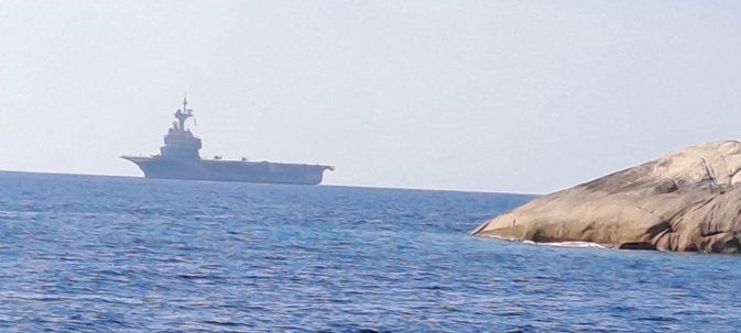 Balagne - C'était bien le porte-avions Charles-de-Gaulle