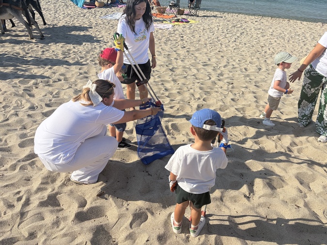 Ajaccio - Au Ricanto, les plus petits apprennent déjà à protéger le littoral