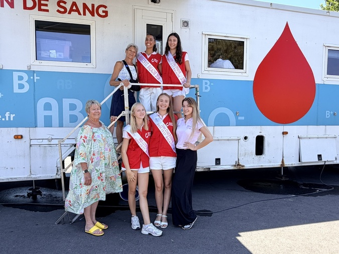 À Calvi, les jeunes Miss Balagne mobilisées pour promouvoir le don du sang