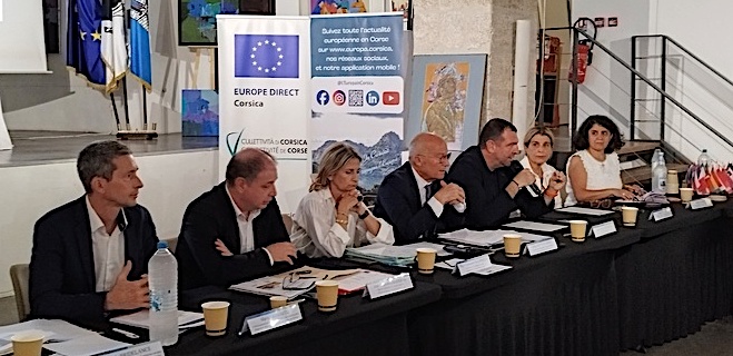 Le comité de suivi des programmes européens pour la Corse s'est réuni ce vendredi 17 juillet à Bonifacio, pour un point d'étape.