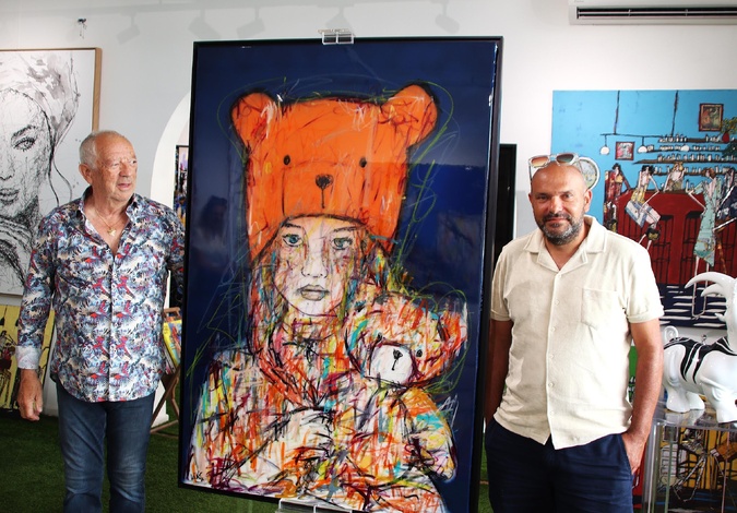 Porto-Vecchio - Kiko expose au 8 Galerie d'Art