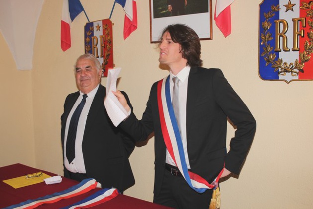 David Calassa nouveau maire d'Aregno David Calassa nouveau maire d'Aregno