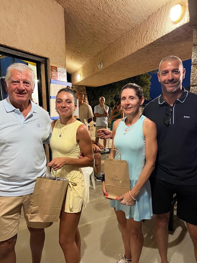 Tennis -TC Pianottoli-Caldarello : Marie Thoumyre et Jérémy Didier remportent le tournoi des 20 ans