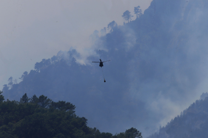 Incendie de la Restonica : Le plan Communal de Sauvegarde déclenché
