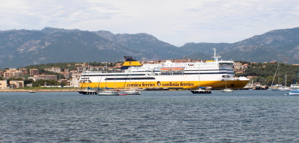 Au départ de Porto Vecchio.