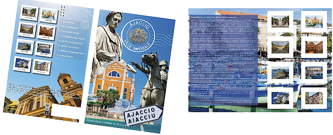 La Poste met le patrimoine corse à l'honneur avec trois nouveaux collectors de timbres