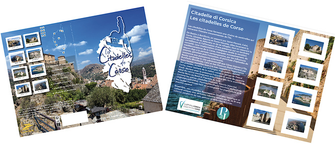 La Poste met le patrimoine corse à l'honneur avec trois nouveaux collectors de timbres