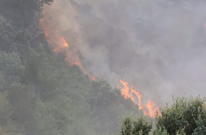Corte, Oletta, Biguglia… les foyers d'incendie se multiplient