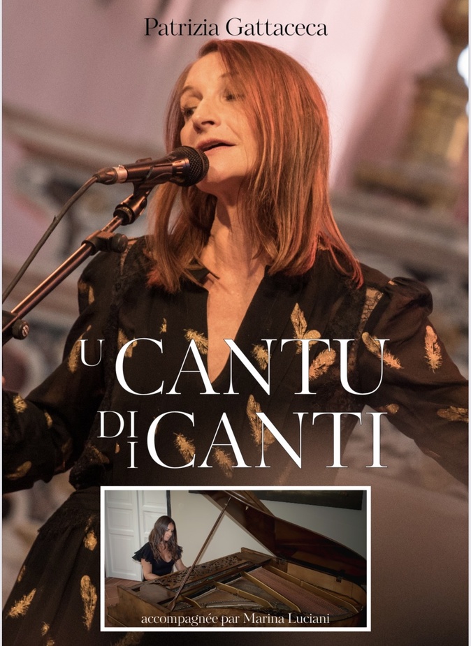 Patrizia Gattaceca et la pianiste Marina Luciani en tournée