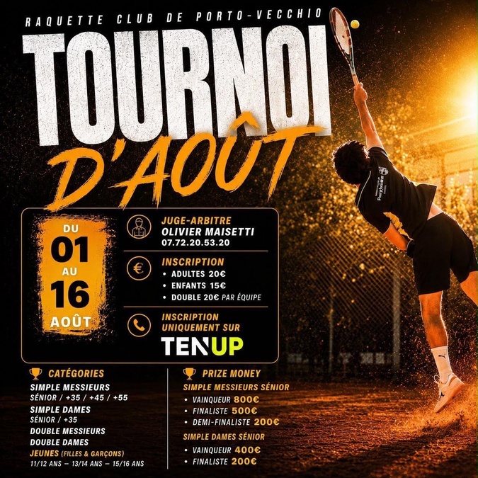 Tennis - Début ce week-end du tournoi du RCPV