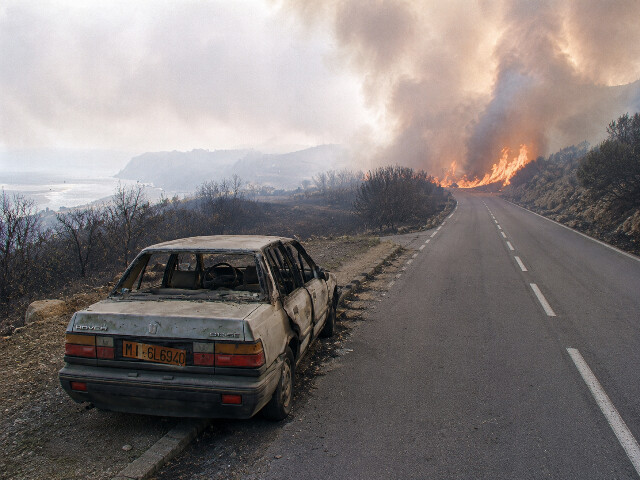 31 juillet 1989 : deux touristes italiens piégés par les flammes à Meria