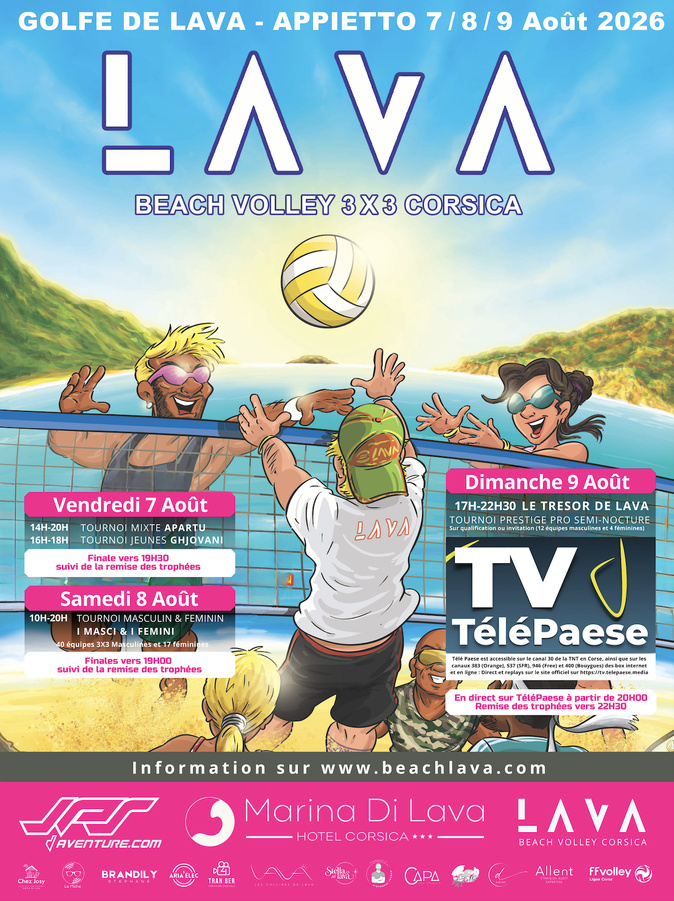 Beach-volley : pour ses 10 ans, le tournoi de Lava change de dimension avec un événement inédit sur trois jours