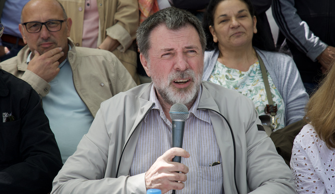Ghjiseppu Turchini, président de Scola Corsa (Photo Gérard Baldocchi)