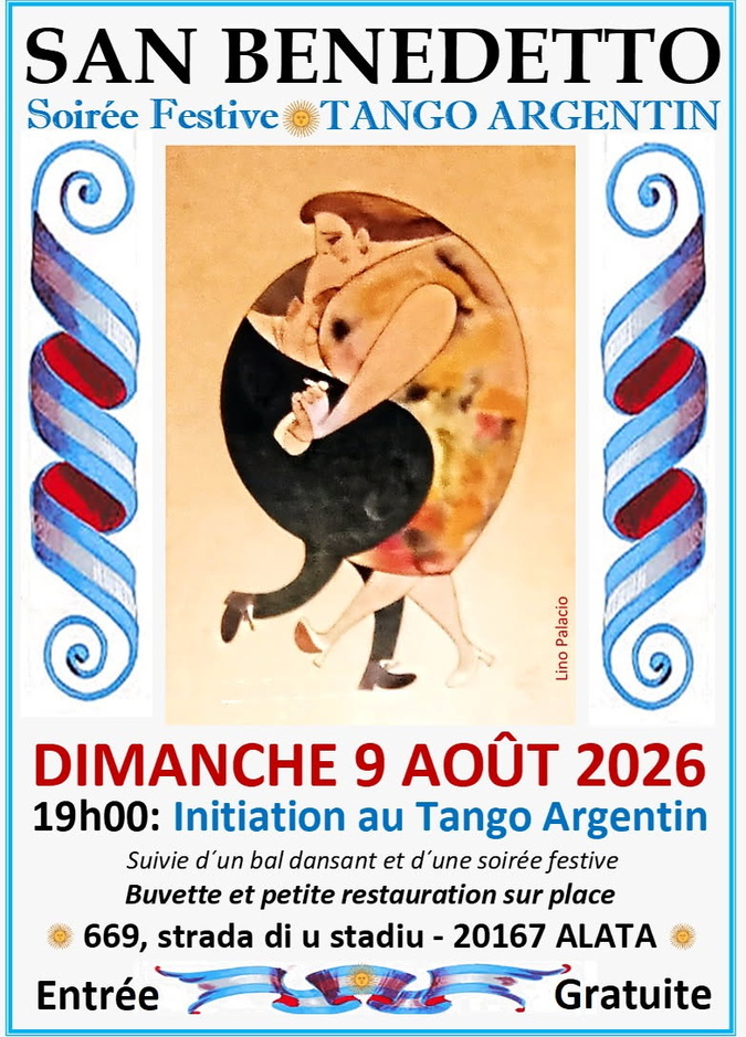 Alata - Soirée Tango Argentin au stade de San Benedetto
