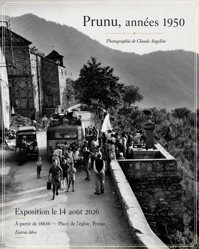 À Prunu, les Angelini racontent la mémoire du village par les mots et par l’image