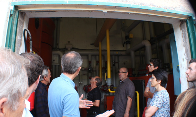 Sainte-Thérèse est également doté d'une chaudière à bois.