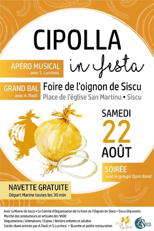 Une nouvelle dynamique pour « Cipolla in Festa – Foire de l’oignon » du 22 août