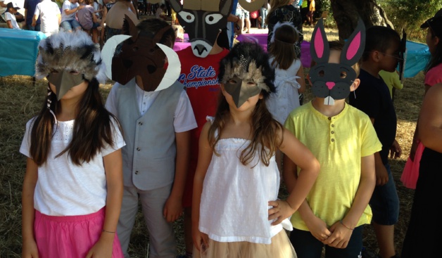 La belle fête de fin d'année à l'école d'Aregnu