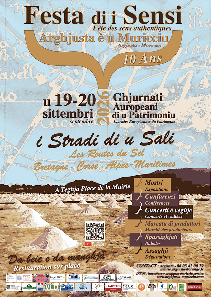 A Festa di i Sensi fête ses dix ans à Arghjusta è u Muricciu