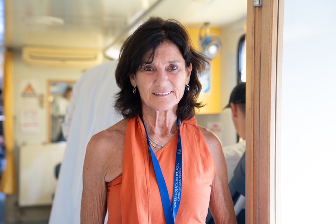 Brigitte Perès, médecin coordinateur des sites de l’EFS en Corse