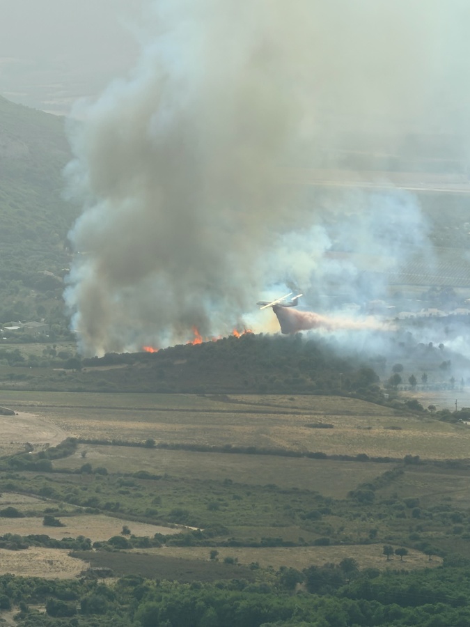 Incendie entre Calenzana et Montemaggiore : 7 habitations touchées par les flammes