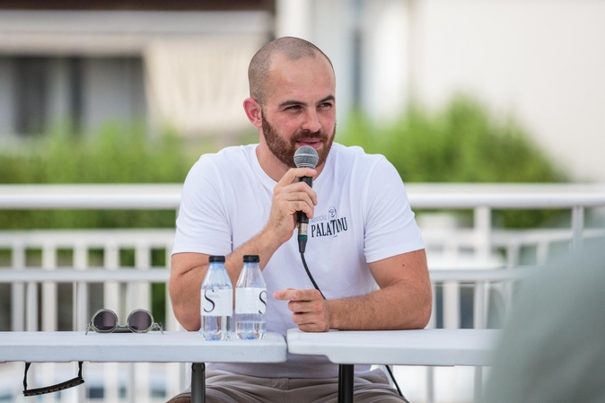 Marion Maréchal invitée des Scontri Palatini ce samedi à Bastia (Photos Paule Santoni)
