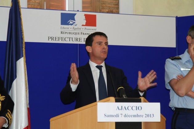 Corse : Manuel Valls vient présenter les principales propositions du Gouvernement