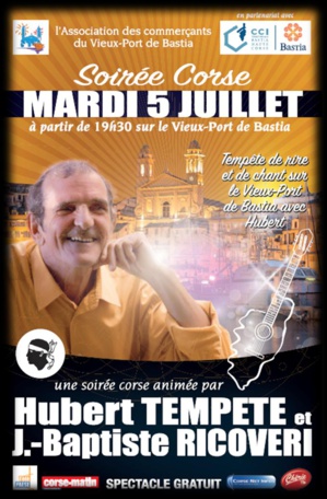 Bastia : "Tempête de… rires" annoncée sur le Viex-Port Bastia : "Tempête de… rires" annoncée sur le Viex-Port