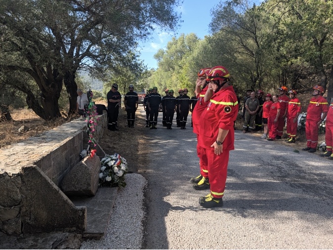 En Balagne la mémoire des soldats du feu honorée à Zilia-Calenzana et Felicetu