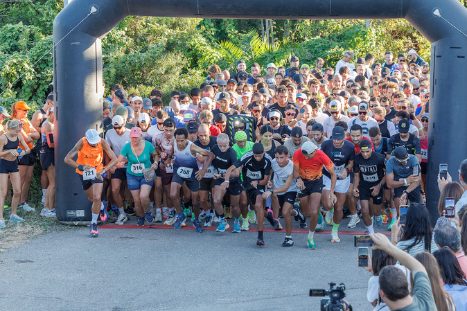 Furiani - Succès pour la 1ère de "A Corsa di a Festa di u sport" de la CAB