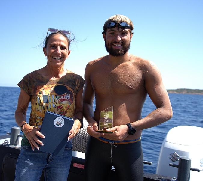 Gabriele Catta a reçu la visite de l’adjointe aux sports de Porto-Vecchio, Véronique Filippi Gabriele Catta a reçu la visite de l’adjointe aux sports de Porto-Vecchio, Véronique Filippi