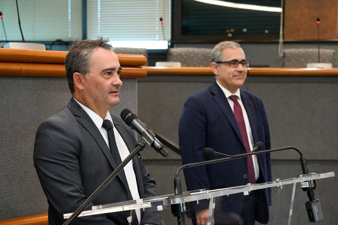 Pour la première fois, le consul général des États-Unis à Marseille a assisté à ces cérémonies de commémoration de la libération d'Ajaccio