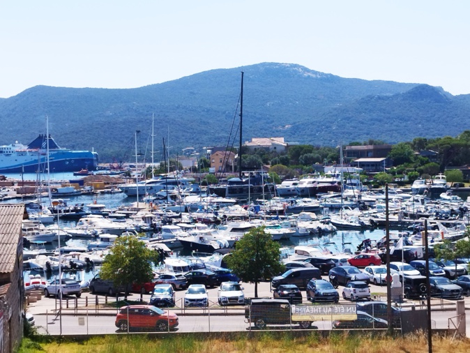 Le port de Porto-Vecchio est en chantier depuis 2022. PHOTO ARCHIVES