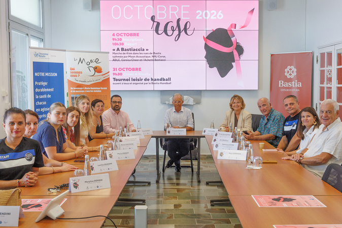 Octobre Rose à Bastia : La Marie Do mobilise pour le dépistage