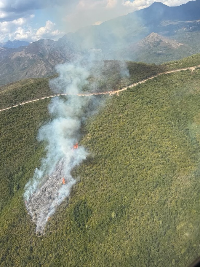 Erbaghjolu : deux départs de feu en quelques minutes 