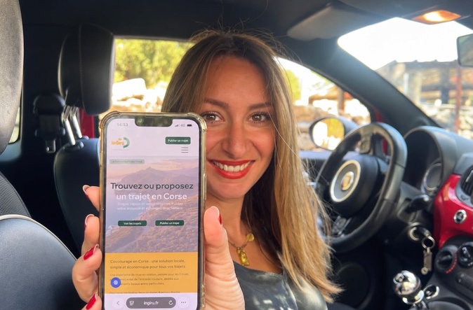 Depuis 3 mois, Paola Zerbi-Polloni a créé une plateforme de covoiturage 100% corse Depuis 3 mois, Paola Zerbi-Polloni a créé une plateforme de covoiturage 100% corse
